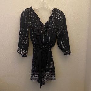 Windsor short romper